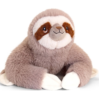 Keel Toys Eкологична плюшена играчка Keel Toys Keeleco - Ленивец, 25 cm (SE6141)