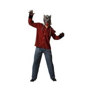 BigBuy Carnival Маскировъчен костюм за възрастни Върколак Halloween Размер XL