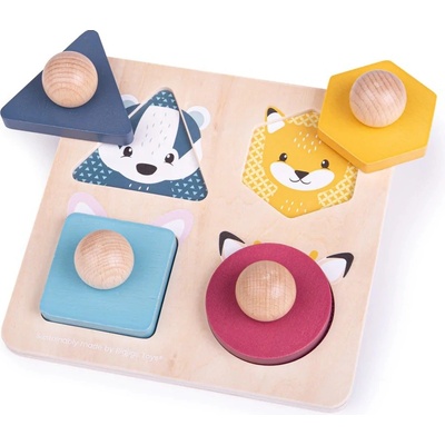 Bigjigs Toys Puzzle ve tvaru zvířátek