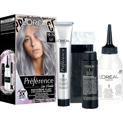L'Oréal Préférence Vivid 10.112 silver grey