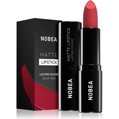 NOBEA Day-to-Day Matte Lipstick matný rúž Velvet red M16 3 g
