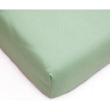 Indimex Napínací jersey prostěradlo army green 160x200