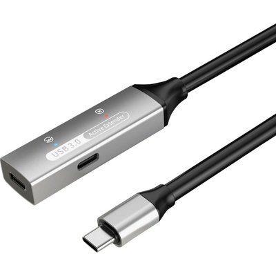 PremiumCord KU31REP25AL USB-C - USB-C repeater prodlužovací M/F 5Gbps 25m