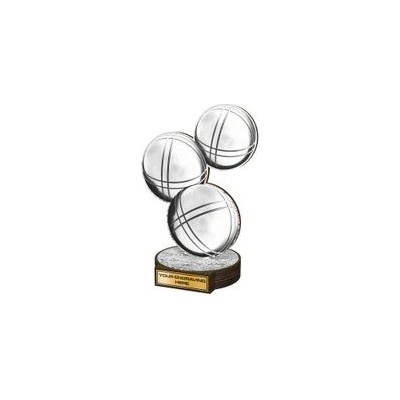 Poháry Bauer Dřevěná plaketa RWR035 Petanque