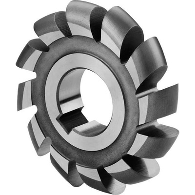 810070.100 - Fréza na kov nástrčná pr. 100 mm šíře 20 mm radius 10 mm, půlkruhová vypouklá