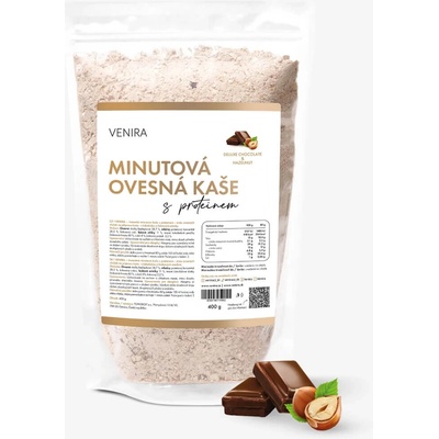 VENIRA minutová ovesná kaše s proteinem 400 g – Zbozi.Blesk.cz