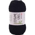 YARNART Jeans Bamboo 135 Black Плетива прежда (Jeans Bamboo 135)
