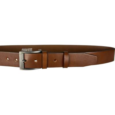 Penny Belts Kožený opasek F7-48 hnědý