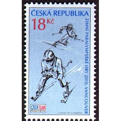 Česká pošta (2010) Pof. 622 ** - Česká republika - Zimní POH Vancouver
