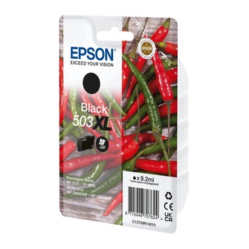 Epson 503XL мастилена касета черна 9, 2 мл с голям капацитет (C13T09R14010)
