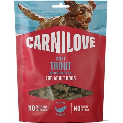 VAFO Praha s.r.o. CARNILOVE Dog SOF Snack Trout enriched with Dill 200 g – Hledejceny.cz