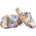 Xcess Чехли 205-3 beige/multicolor
