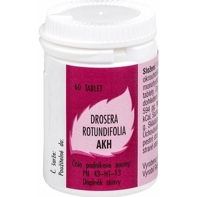 AKH Drosera rotundifolia 60 tablet