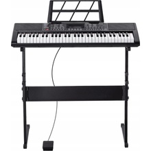 VEVOR Digitální piano 61 kláves 500 rytmů Elektrické piano s podstavcem