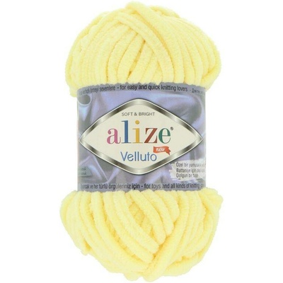 Alize Velluto 13 světle žlutá