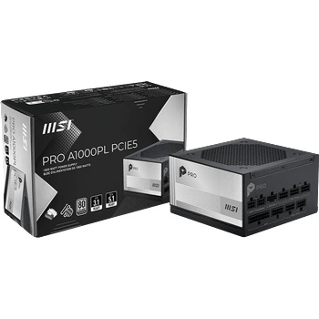 MSI PRO A1000PL PCIE5 850W 80 PLUS Platinum
