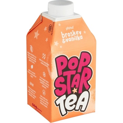Popstar Tea broskev a vanilka 0,5 l