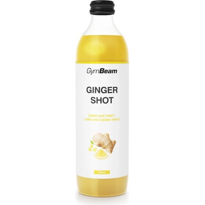 GymBeam Zázvorový shot 500 ml