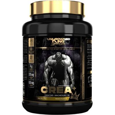UnKrowned King by Kevin Levrone Crea+ | Creatine Monohydrate with Magnesium & B6 [1000 грама] Манго