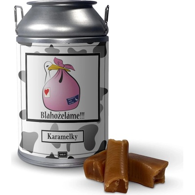 Sablio Karamelky v plechovej dóze Blahoželáme!!! 250 g
