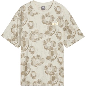 PUMA Essentials + class act tee бежово, златно s (68169287)