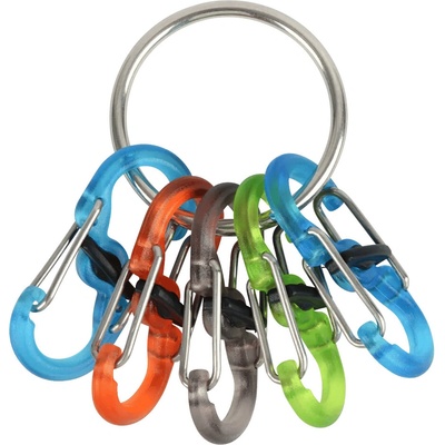 Přívěsek na klíče Kroužek na klíče Nite Ize KEYRING LOCKER S-BINER