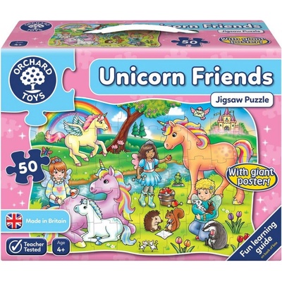Orchard Toys Unicorn Friends Priatelia jednorožci 50 dielov