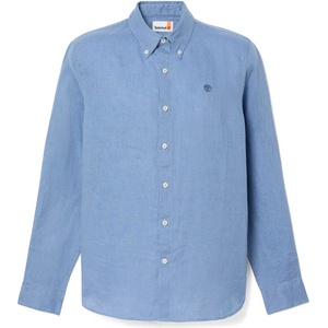 Timberland Мъжка риза с копчета Timberland Mill Brook Linen Shirt - Stone Wash - размер 3XL (033-3225-0215)