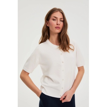 Moodo Суитшърт с къси ръкави бял Moodo Moodo | Byal | ЖЕНИ | XS