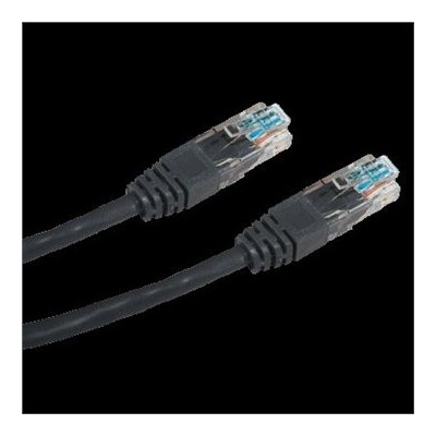 Datacom 1511 CAT5E, UTP, 1m, černý – Zbozi.Blesk.cz