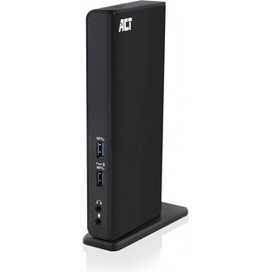 ACT AC7049 универсална USB-C или USB-A докинг станция за 2 HDMI монитора (DisplayLink) (AC7049)