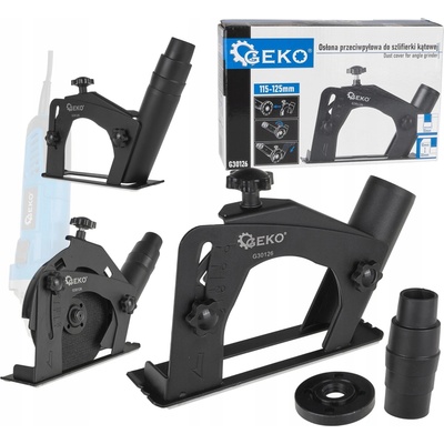 Odsávací protiprachový kryt Geko pro úhlovou brusku 115–125 mm (20 kusů)