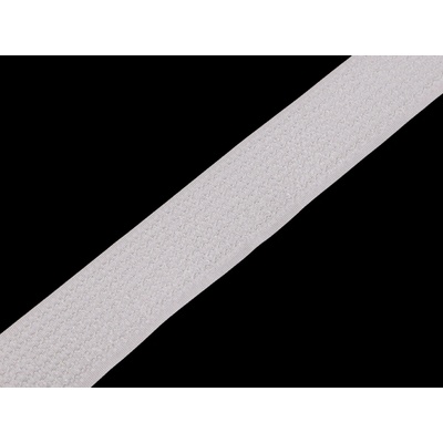 Prima-obchod Suchý zip háček a plyš na stejné straně šíře 30 mm, barva 2 bílá