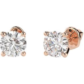 Cara Diamanti Дамски обеци от розово злато с диаманти 1.0Ct Cara Diamanti K102-10012R(5.1) (K102-10012R(5.1))