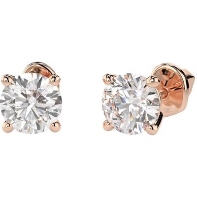 Cara Diamanti Дамски обеци от розово злато с диаманти 1.0Ct Cara Diamanti K102-10012R(5.1) (K102-10012R(5.1))