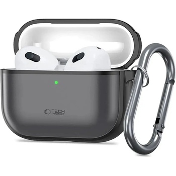 Tech-Protect Силиконов калъф Tech-Protect за AirPods Pro 3 - матово черно (5906302333196)