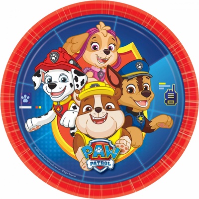 Decorata Party PAW Patrol talíře růžové 23 cm – Zboží Dáma