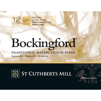 St Cuthberts Mill Bockingford Rough Скицник 12 18 x 13 cm 300 g White (T47430001011A)