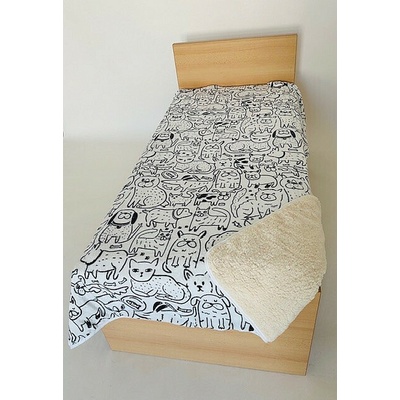 Sleep Well Deka Ovečka TISK ZVÍŘÁTKA 140x200