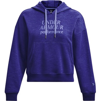 Image 1 of Under Armour Дамски суичър Under Armour Essential Script Hoodie Womens - Blue