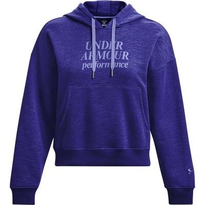 Under Armour Дамски суичър Under Armour Essential Script Hoodie Womens - Blue