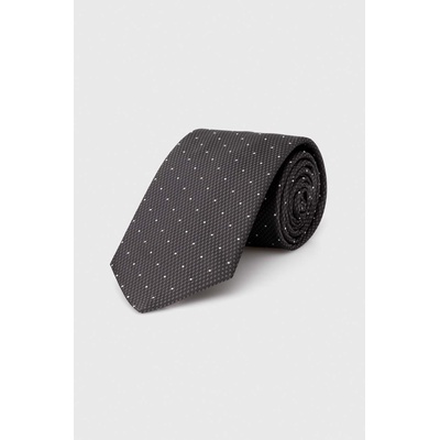 Boss Копринена вратовръзка boss в сиво (50505021)
