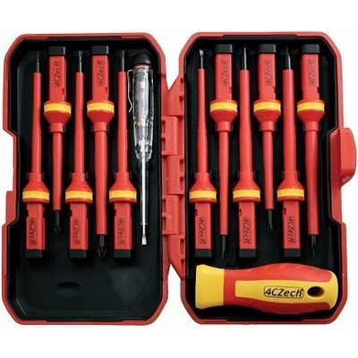 4CZech sada el. skrutkovačov s výmennou rukoväťou 13-dielna 4CZ-9988-01