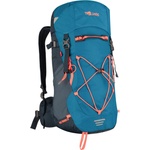 Trollkids Детска туристическа раница Trollkids Kid's Fjell Trekker 22 Walking backpack - Atlantic Blue / Dark Navy / Glow Orange - размер One Size (502-8160-0111)