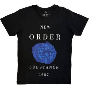 New Order Substance 1987 Carbon Black L Риза (NEWOCBN06MB03)