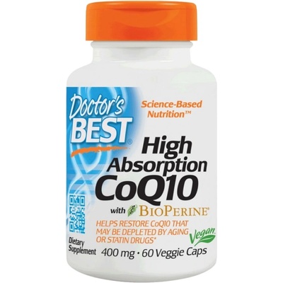 Doctor's Best BEST CoQ10 with Bioperine 400 mg [60 капсули]