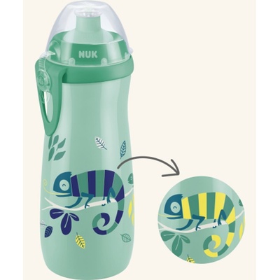 Nuk FC Láhev Sports Cup Chameleon zelená 450 ml