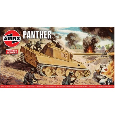 Airfix Classic Kit VINTAGE tank A01302V Panther 1:76