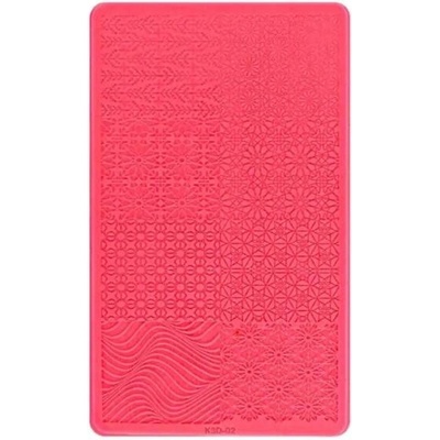 Starnails Silikonová zdobicí destička 3D 02