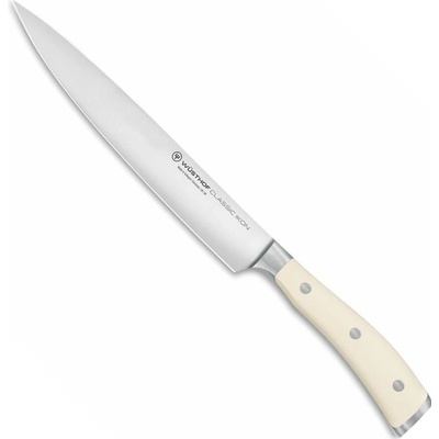 Wüsthof Nůž na šunku CLASSIC IKON Creme White 20 cm - Dreizack Solingen